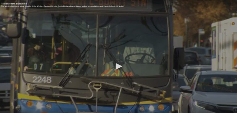 Transit strike stalemate